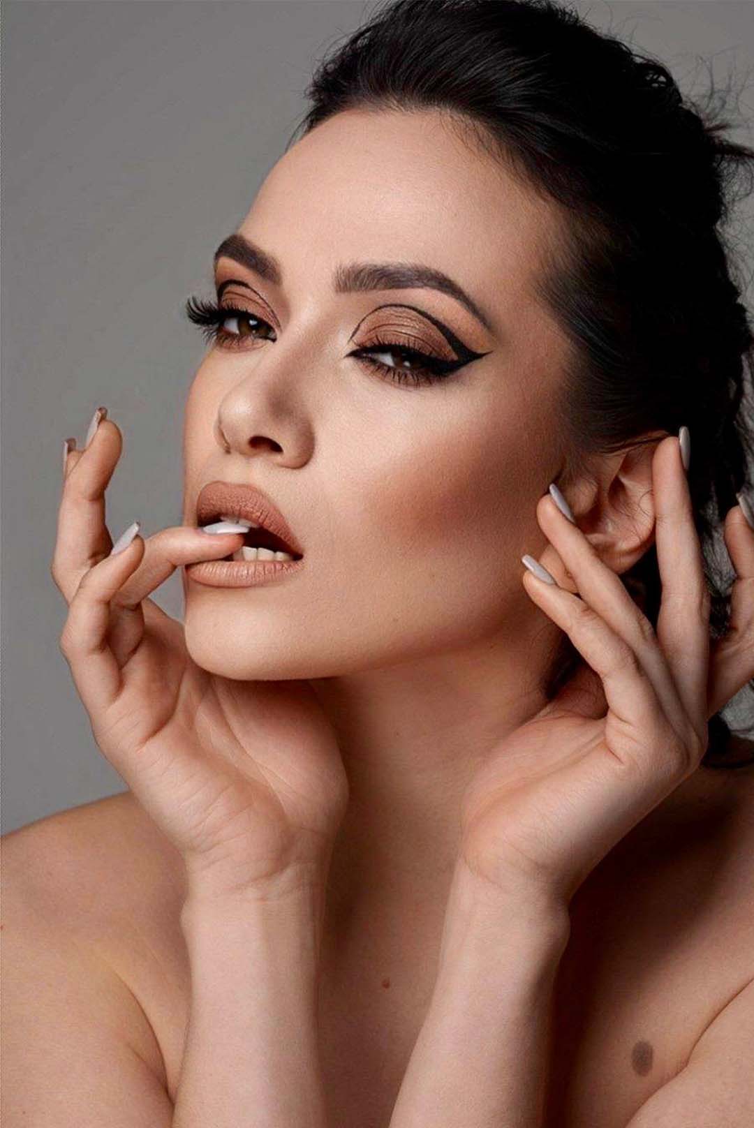 Zavod studio model Ksenia makeup by Alona Dmytrenko