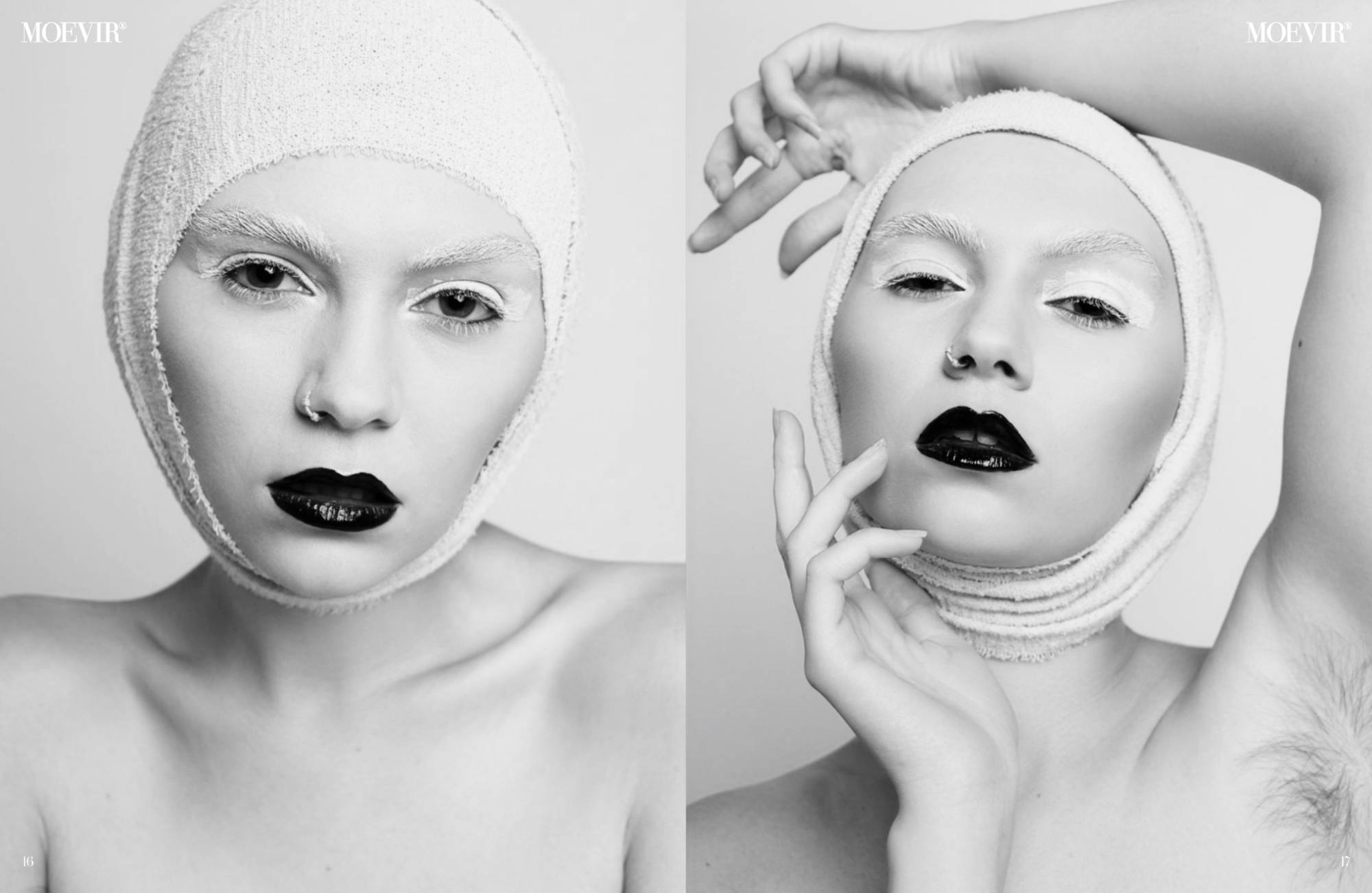 Wolfish beauty | Moevir Magazine alona dmytrenko sheffield makeup artist