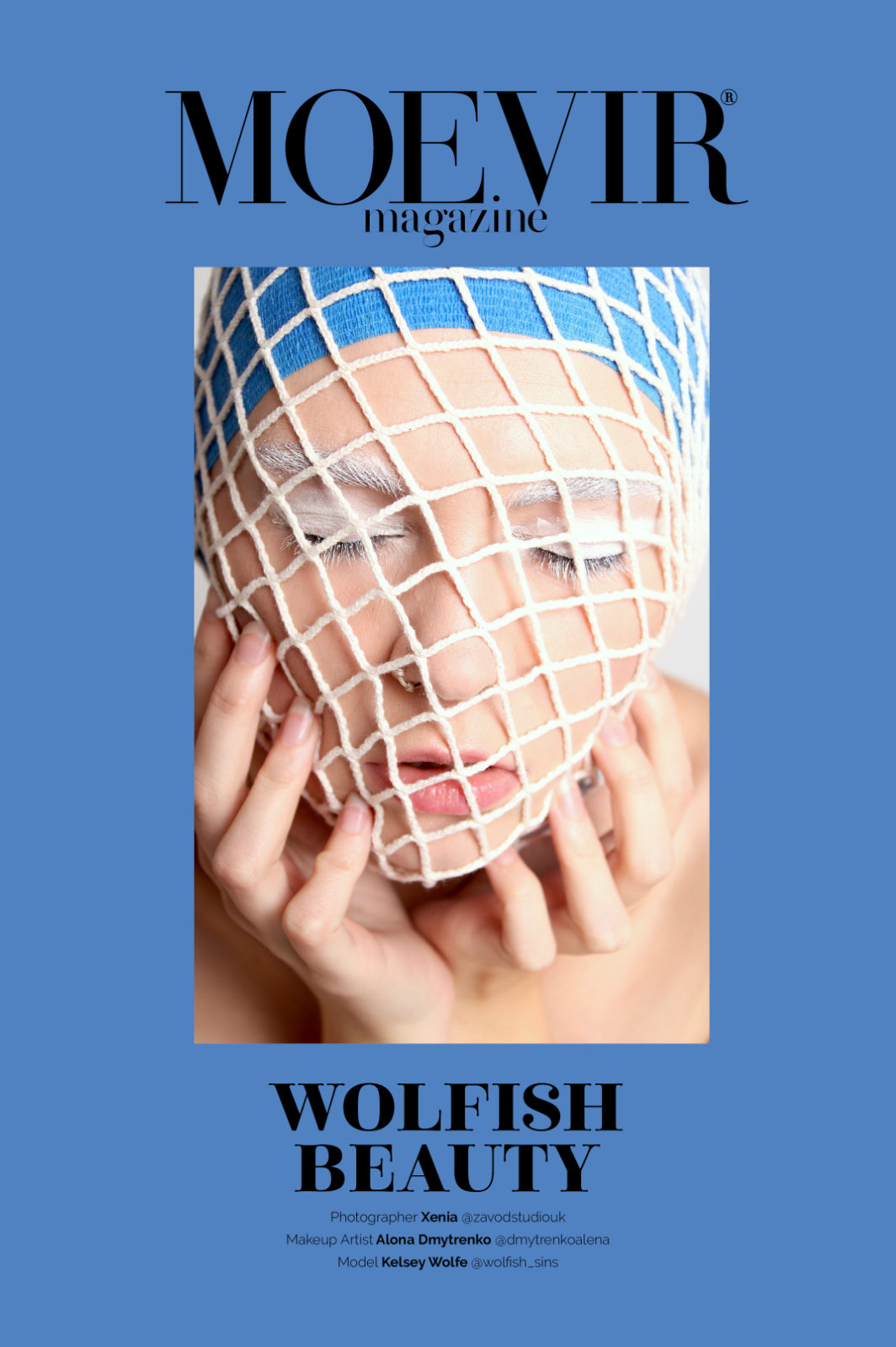 Preview image for post: Wolfish beauty ft. Makeup Artist Alona Dmytrenko | Moevir Magazine - November Issue 2022